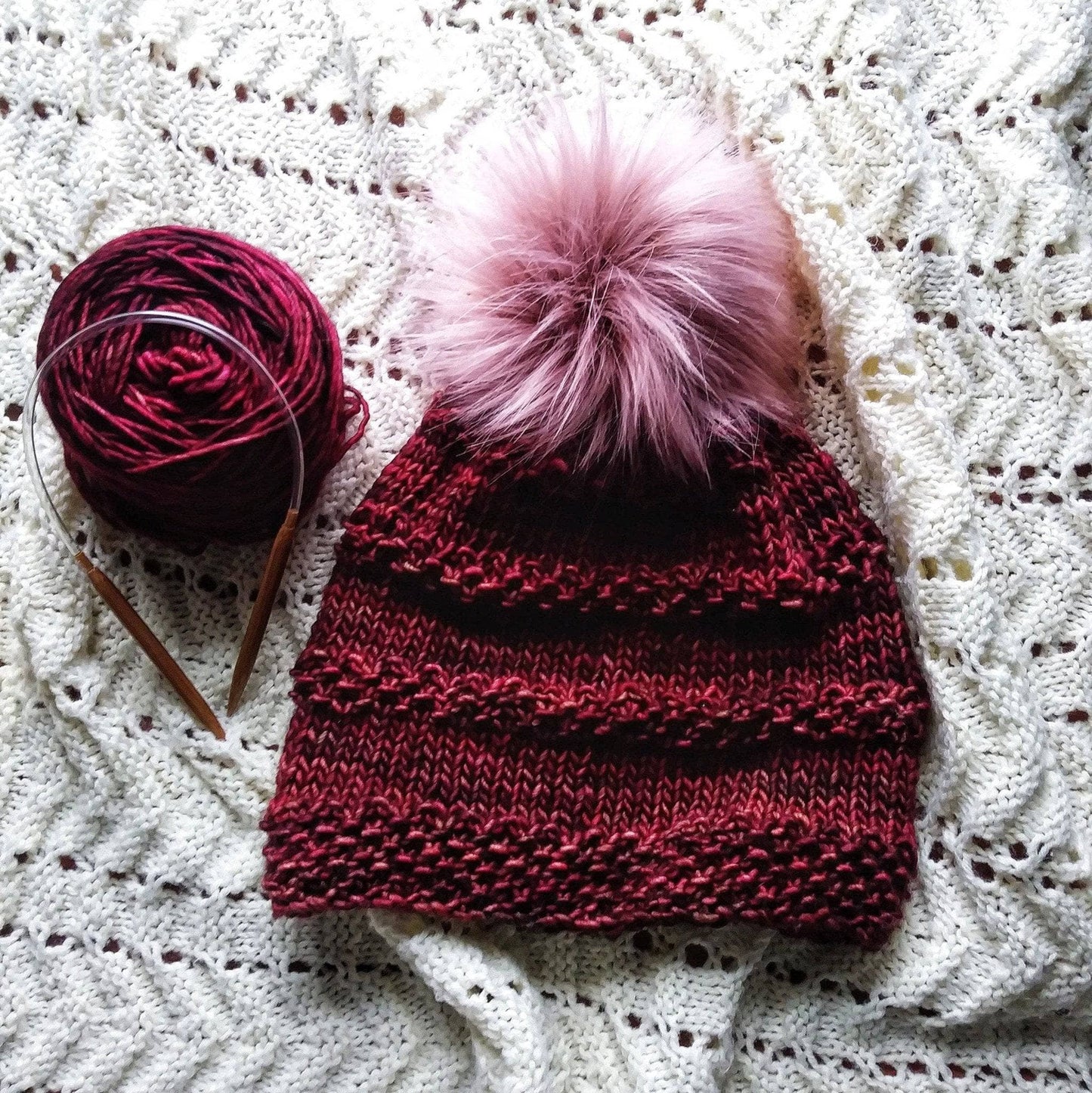 Seed Ridge Beanie Knitting Kit