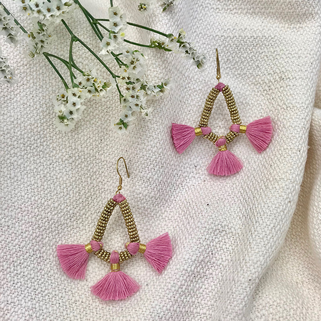 Nira Fringe Earrings