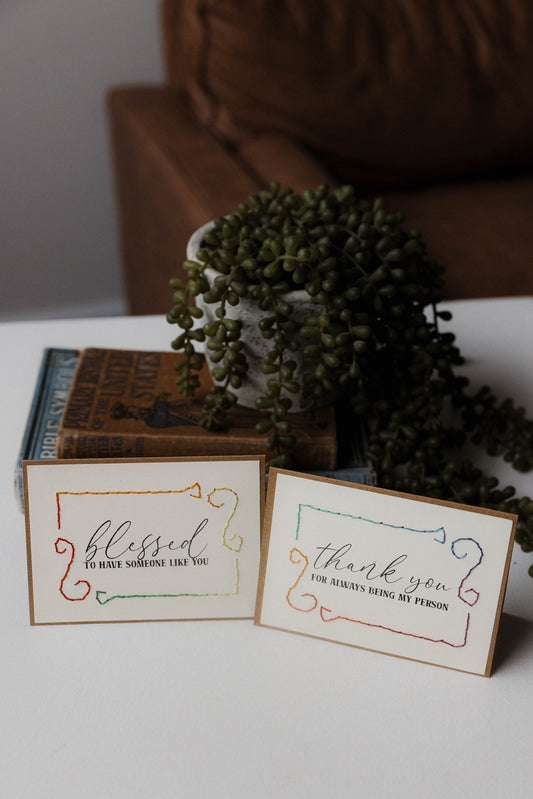 Blessed to have Someone Like You Greeting Card Set