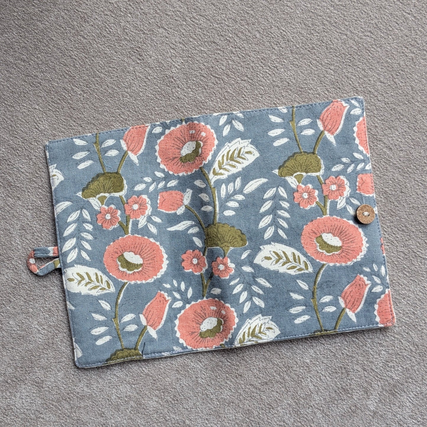 Handmade Block Printed Cotton Passport Covers