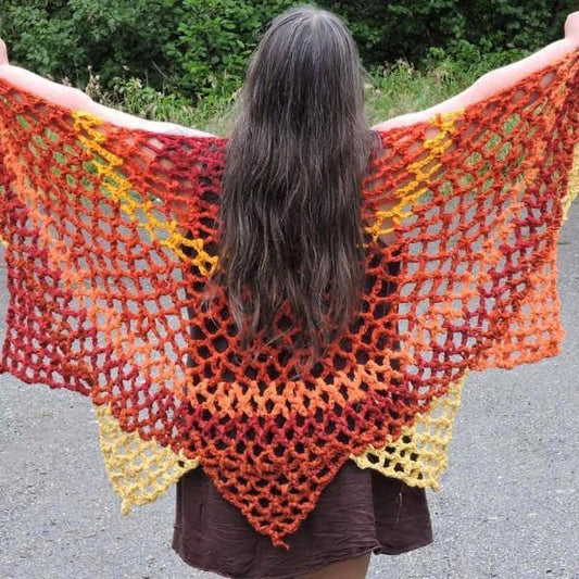 Sunburst Shawl - Crochet Kit