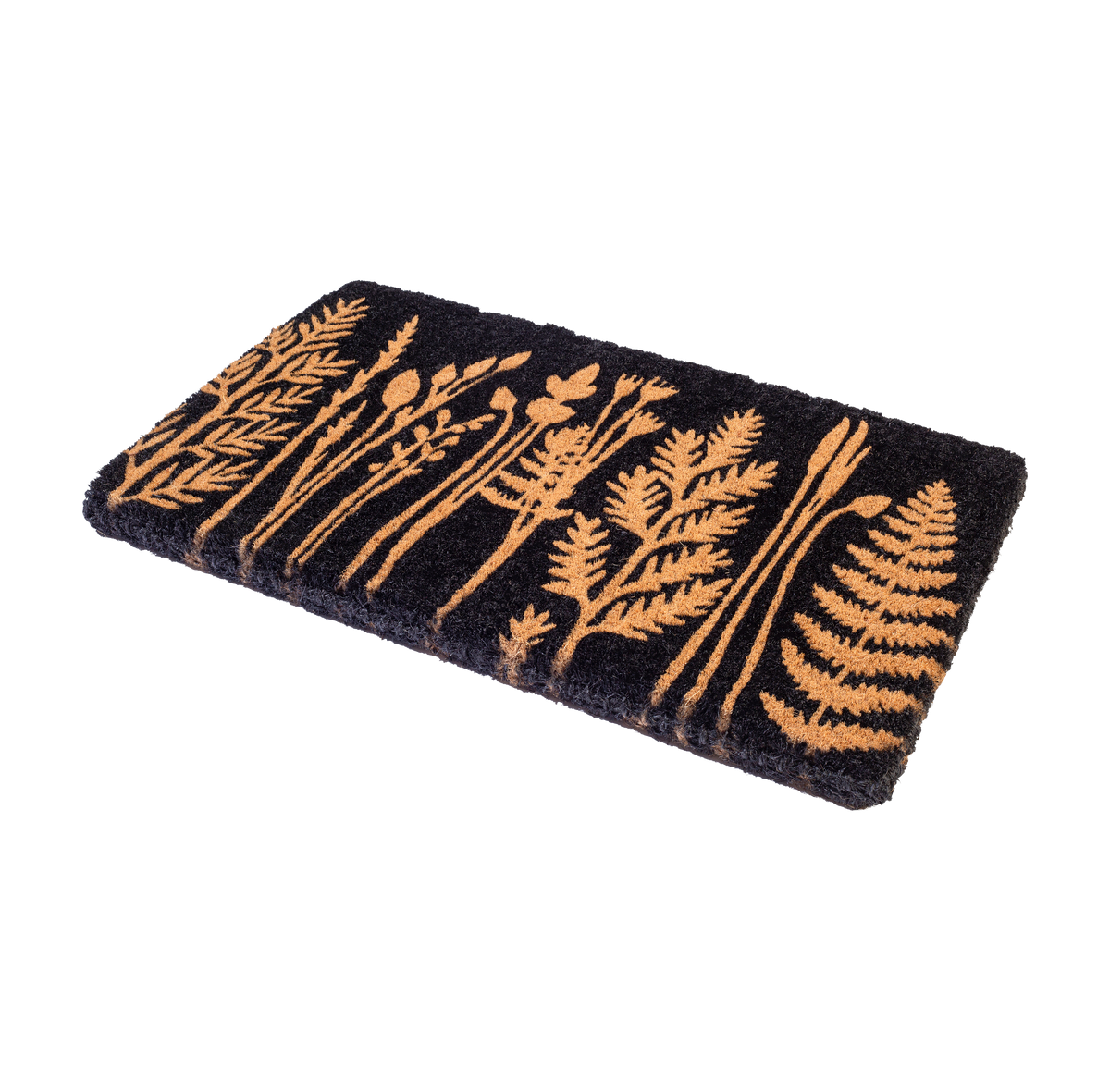 Tall Grass - Black Coir Doormat