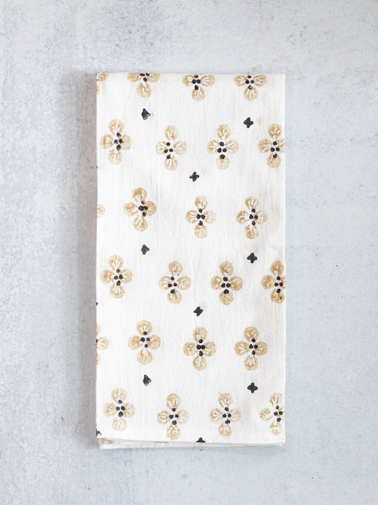 Tea Towel (Ivory) - Dogwood - Chai