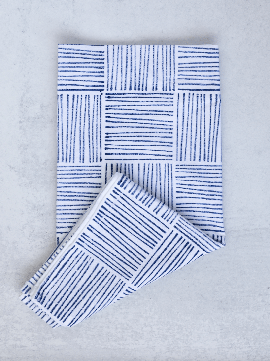 Tea Towel - Stripe, Navy