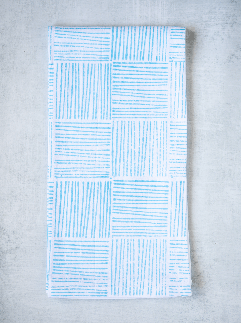 Tea Towel - Stripe, Saltwater