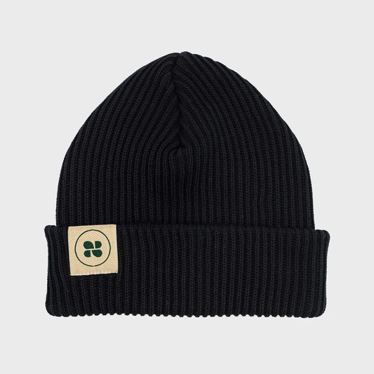 Thermal black beanie – perfect for winter warmth