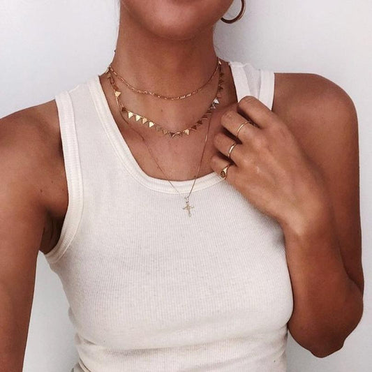 Trois Côté Choker