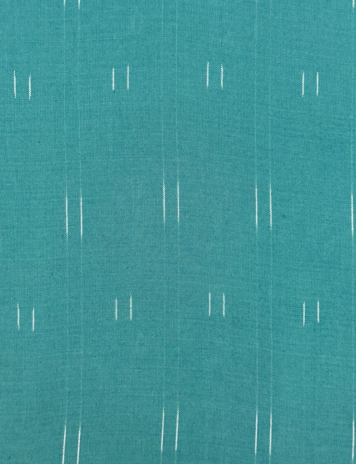 Turquoise Ikat Men's Organic Cotton Button Down Shirt