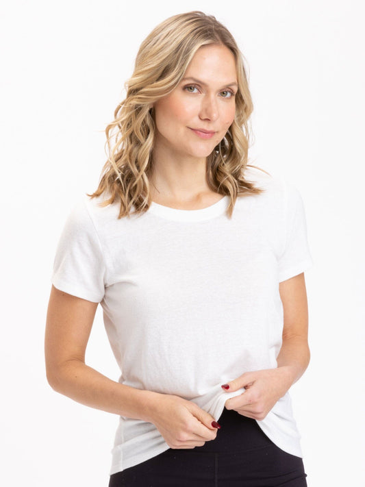 Odette Triblend Crew Neck Tee
