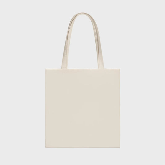 Vegan off white shopping bag